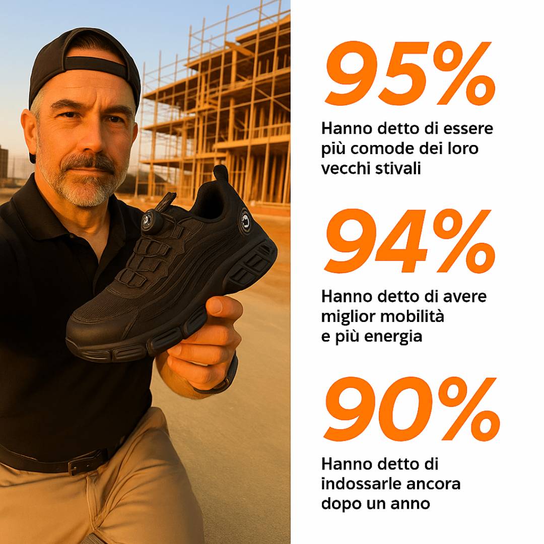 IronHusk™ - Le scarpe antinfortunistiche più comode al mondo