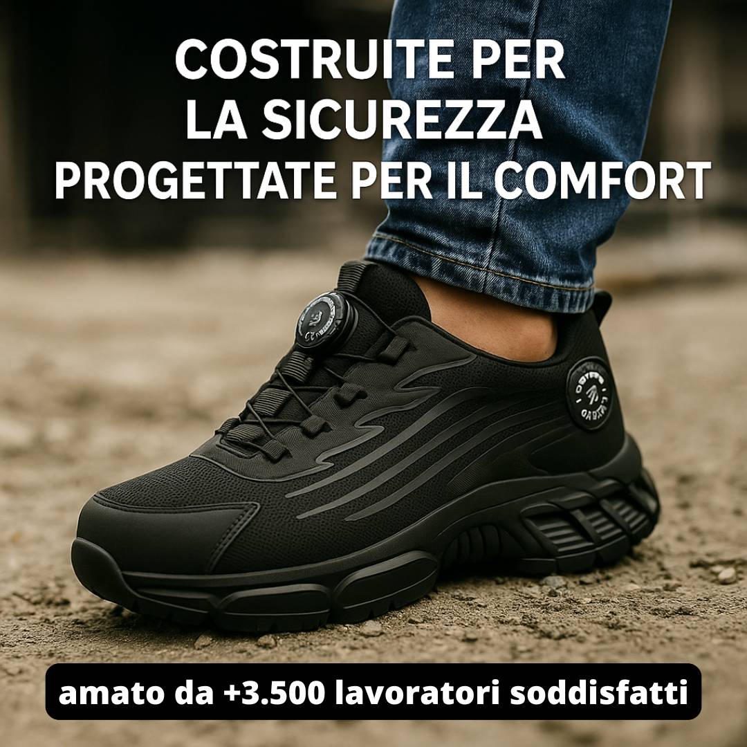 IronHusk™ - Le scarpe antinfortunistiche più comode al mondo