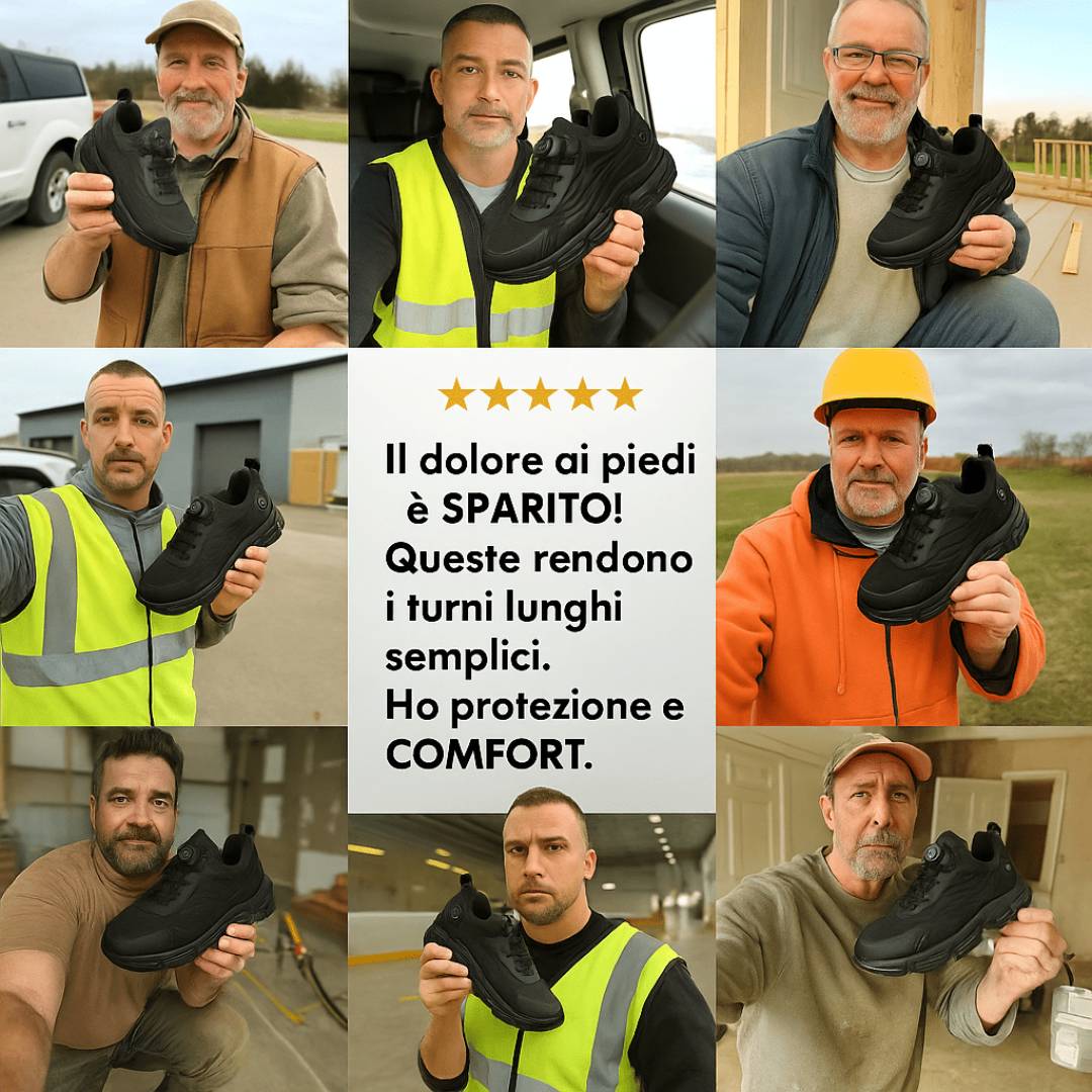 IronHusk™ - Le scarpe antinfortunistiche più comode al mondo