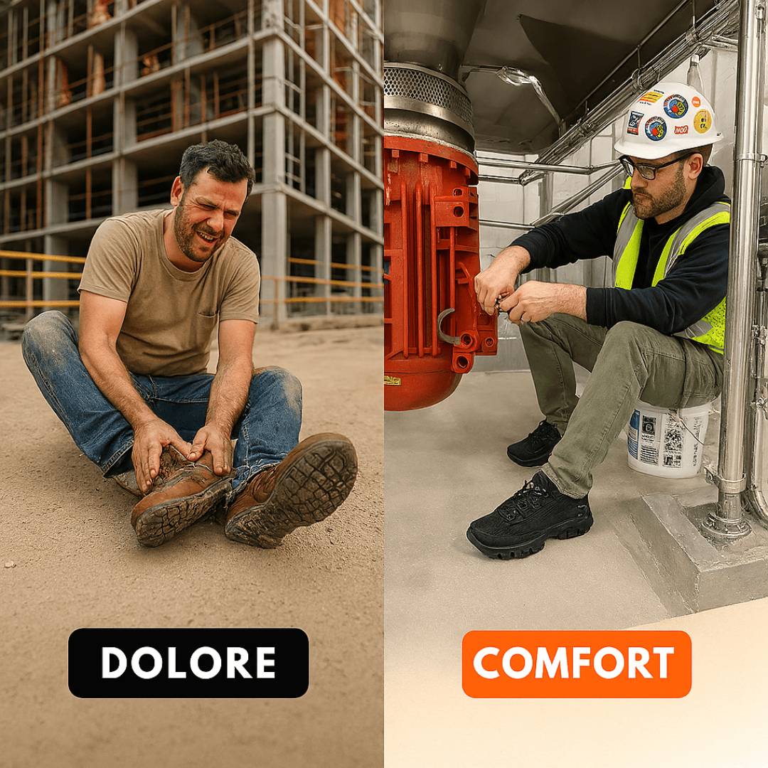 IronHusk™ - Le scarpe antinfortunistiche più comode al mondo